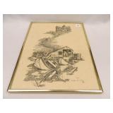 Christopher Paul Bollen Print; "Retired";