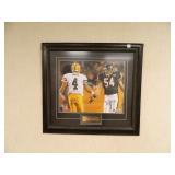 Brett Favre & Brian Urlacher Signed/Numbered Photo