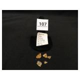 Imperial Topaz Crystal; Assorted Sizes;