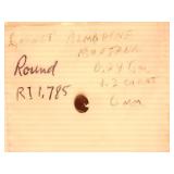 Almandine Garnet Gemstone;