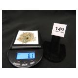 Montana Sapphires; Raw Stones; 8.1 grams;