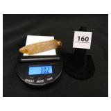 Artificial Sapphire-Golden Yellow; 30.2 grams;