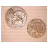 Mexican Coins-1969-Cincuenta Centavos