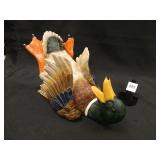 Mallard Duck Bottle Holder;