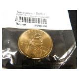 2009-D Sacagawea Dollar; Uncirculated-60;