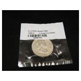 1958-D Franklin Half Dollar; Average Circulated;