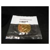 1998-D Kennedy Gold Plated Half Dollar;