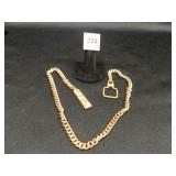 Pocket Watch Chain; Chain-16" length;