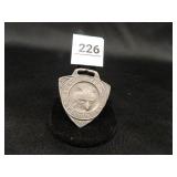 Watch Fob; Abraham Fur Co. St. Louis.;