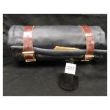 Roll Up Leather Knife Bag; Hickory Hill Brand;