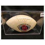 Josh Heupel & JT Thatcher Autographed OU Football