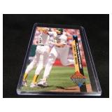 Mark McGwire 1992 Comeback Player of the Year Card