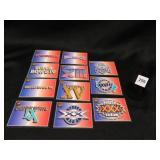 Team NFL SuperBowl Cards; (11); c.1995;