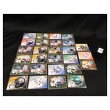 Team NFL Helmet Cards; (27); c.1995;