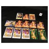 Los Angeles Lakers Select Cards; (13);