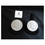 1974D Eisenhower Dollars-(2);