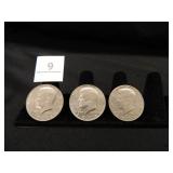 1974P Kennedy Half Dollars-(2); 1974D-(1);