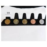 Wheatback Pennies-(3); 1941; 1957D; 1958D;