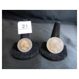 1902 Edward VII British Half Penny & One Penny;