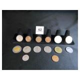 Foreign Coins; Canada; Panama; Italy; Somalia;