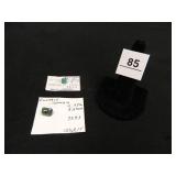 Emeralds; Columbian; Assorted Sizes; (4);