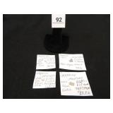 Montana Sapphires; (4); Assorted Sizes;