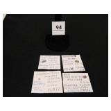 Montana Sapphires; (4); Assorted Sizes;