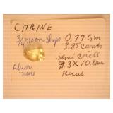 Citrine Gem;