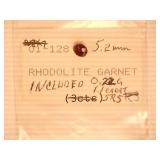 Rhodolite Garnet Gemstone;