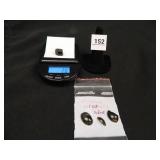 Tourmaline Cabochons; 1-Raw Stone;