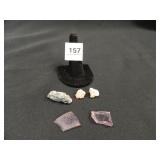 Creede Colorado Ore; Quartz; Glass;