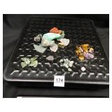 Group of Assorted Rocks; Possibly Rough Emeralds