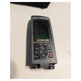 MAGELLAN GPS COLOR TRAK -POWERS UP, CASE BROKEN