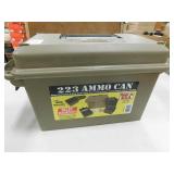 223 AMMO CAN WITH 400 - 223 SPENT CASINGS IN