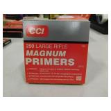 PRIMERS - CCI NO 250 LARGE RIFLE MAGNUM