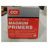 PRIMERS - CCI NO 250 LARGE RIFLE MAGNUM