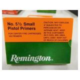 PRIMERS - REMINGTON NO. 5 1/2 SMALL PISTOL