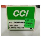 PRIMERS - CCI NO. 300 LARGE PISTOL