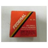 PRIMERS - FEDERAL NO. 200 SMALL RIFLE