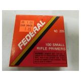 PRIMERS - FEDERAL NO. 205 SMALL RIFLE