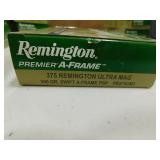 375 REM ULTRA MAG 300 GR FACTORY LOADS (20/BOX)