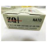 5.56 X 45MM (SS109) ZQI (TURKISH) (30/BOX)