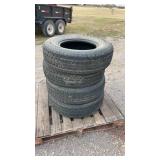 4-ST235/80R16 trailer tires, 10PR