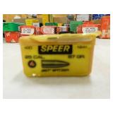25 CAL 87 GR SPEER SPITZER (100/BOX) BULLETS