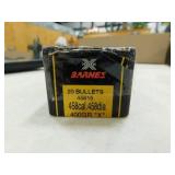 458 CAL 400 GR X BARNES(20) BULLETS