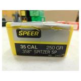 35 CAL 250 GR SPITZER SPEER ( 50/BOX) BULLETS