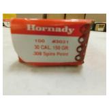 30 CAL 150 GR SPIRE HORNADY (100) BULLETS