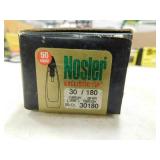 30 CAL 180 GR BALL TIP SPITZER NOSLER BULLETS