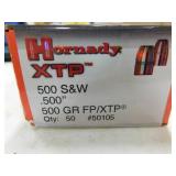 500SW -500 GR XTP HORNADY (50/BOX) BULLETS