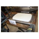 Steel Shop Bench w/Rollers